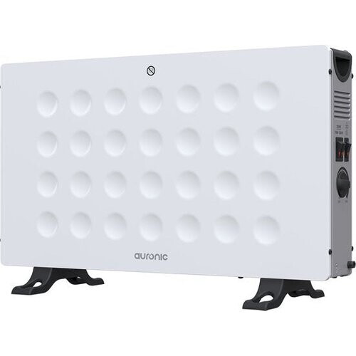 Tweedekans Auronic Convectorkachel - 2000W - Ingebouwde Ventilator - Elektrische Kachel - Met Thermostaat - Heater - Wit Tweedehands