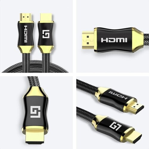 Tweedekans Auronic HDMI 2.0 Kabel - 5M - 18Gbps - Hoge Snelheid en Resolutie - 4K (60 Hz) - Zwart Tweedehands