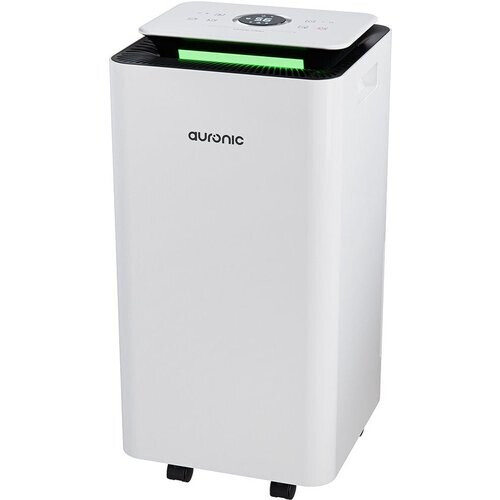 Tweedekans Auronic Luchtontvochtiger en Luchtreiniger - Pro Series - 10L per dag - Was-droog functie - Slaapkamer, Badkamer en Woonkamer - Wit Tweedehands