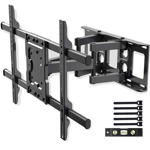 Tweedekans Auronic TV Beugel - Draaibaar en Kantelbaar - 37 tot 70 inch - Tot 60 KG - Zwart Tweedehands