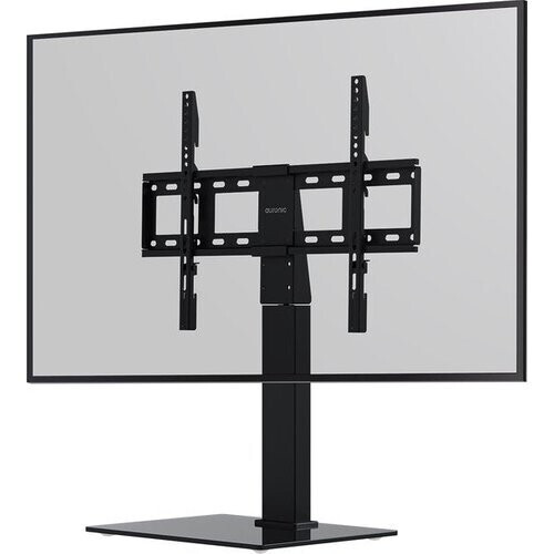Tweedekans Auronic TV Standaard - TV Voet - Draaibaar - Verstelbaar - Geschikt Voor Curved Schermen - Tot 85 inch - Zwart Tweedehands