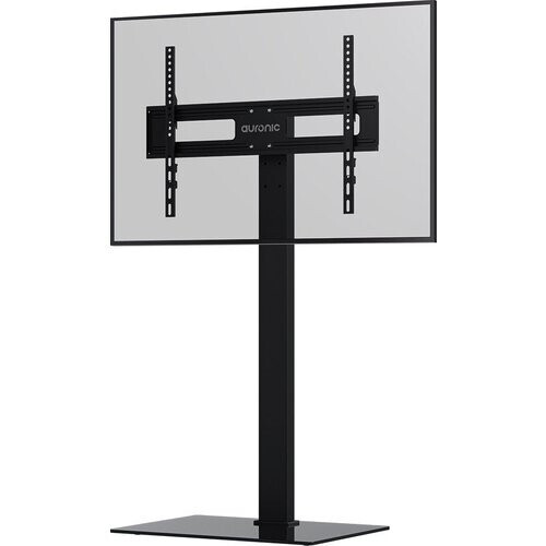 Tweedekans Auronic TV Standaard - TV Voet - In Hoogte Verstelbaar - Draaibaar - Kantelbaar - 32 tot 70 inch - Zwart Tweedehands