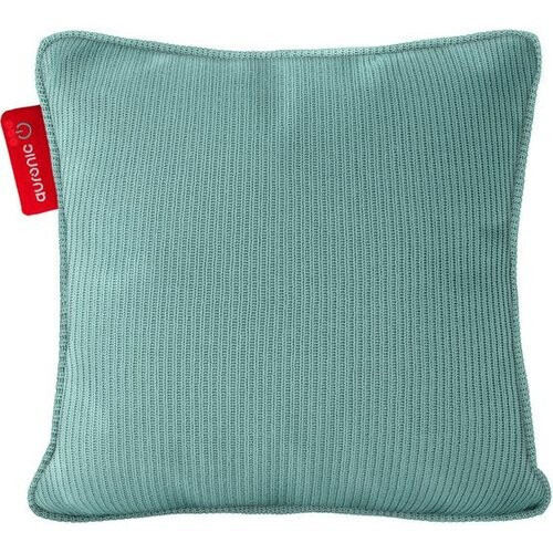 Tweedekans Auronic Warmtekussen - Knitted - 45x45 - Draadloos - Oplaadbaar - Elektrisch kussen - Infrarood - Pastelblauw Tweedehands