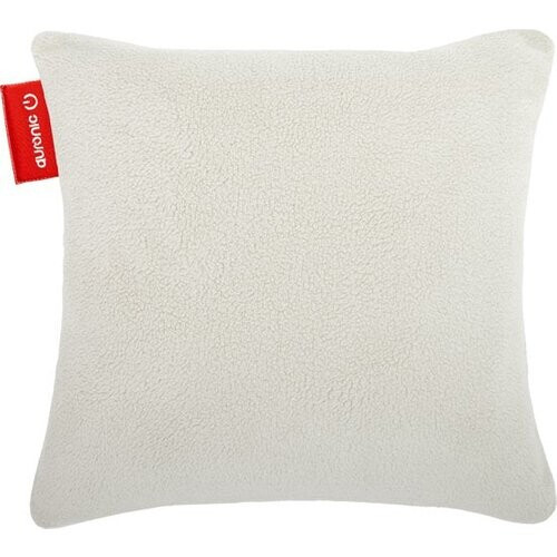 Tweedekans Auronic Warmtekussen - Sherpa Fleece - 45x45 - Draadloos - Oplaadbaar - Elektrisch kussen - Infrarood - Wit Tweedehands