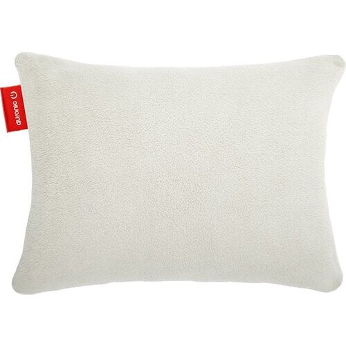 Tweedekans Auronic Warmtekussen - Sherpa Fleece - 45x60 - Draadloos - Oplaadbaar - Elektrisch kussen - Infrarood - Wit Tweedehands