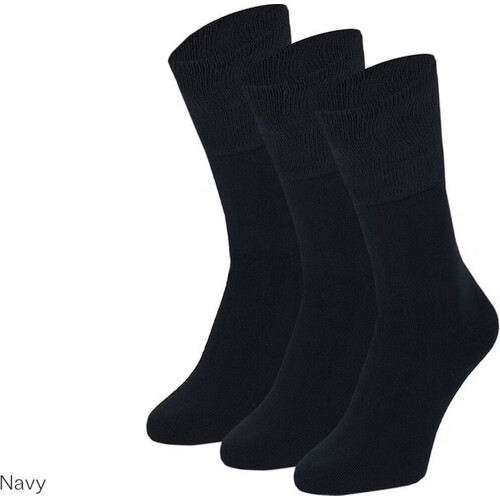 Tweedekans Bamboo Diabetes Sokken - Ideaal bij Trombose - Unisex - 3 Paar - Navy Tweedehands