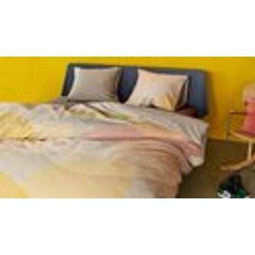Tweedekans Beddinghouse Dutch Design Sunny Day dekbedovertrek - Lits-Jumeaux XL - 260x200/220 - Zand Tweedehands