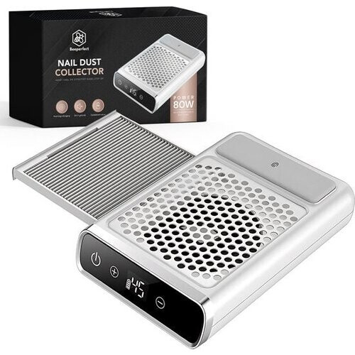 Tweedekans Beeperfect® Nail Dust Collector - Stofafzuiger Manicure - Nagelstofafzuiger - Herbruikbaar Filter - Stil in Gebruik - Draadloos en Oplaadbaar Tweedehands