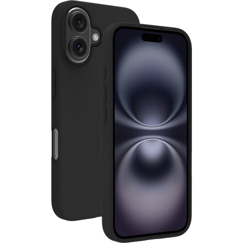 Tweedekans BeHello Hoesje iPhone 16 Soft Touch - MagSafe - Zwart Tweedehands