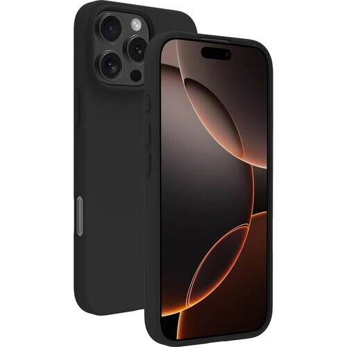 Tweedekans BeHello - iPhone 16 Pro Hoesje Soft Touch - MagSafe - Magnetische Ring - Zwart Tweedehands