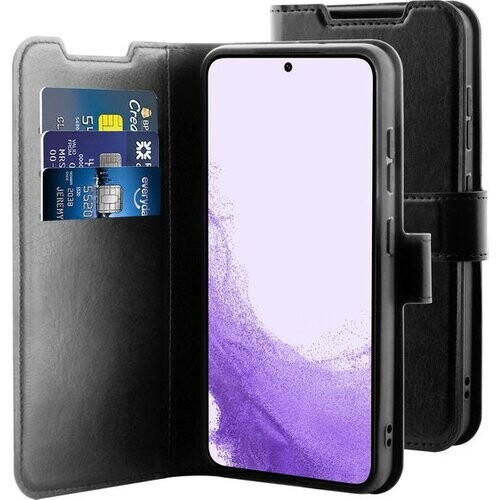 Tweedekans BeHello Samsung Galaxy S23 Gel-portemonneehoes zwart Tweedehands