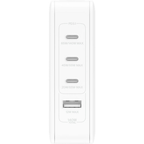 Tweedekans Belkin 140W Oplader 4 Poorten Tweedehands