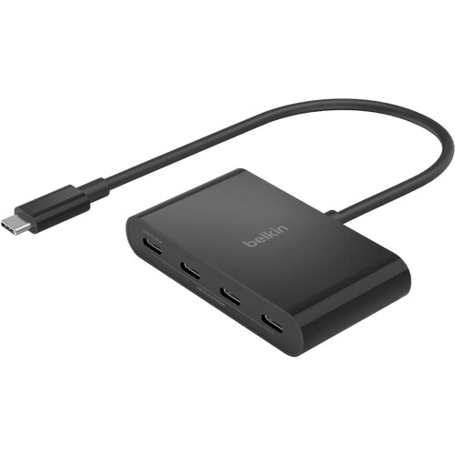 Tweedekans Belkin Connect USB-C/4-poorts USB-C-hub Tweedehands