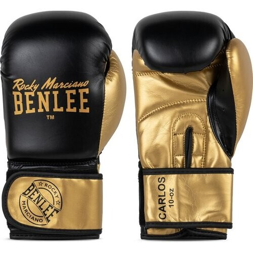 Tweedekans Benlee Carlos Kunstlederen Bokshandschoenen Zwart 10 oz Tweedehands