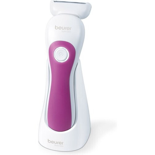 Tweedekans Beurer HL 36 Ladyshave - Elektrisch scheerapparaat vrouwen - 4 Opzetstukken / 2x Trimmer - Nat/droog - Waterresistant - LED licht - Anti allergeen - Incl. oplaadstation, borstel en opbergtas - 3 Jaar garantie Tweedehands