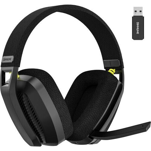Tweedekans BINNUNE BW06 - 2.4GHz Draadloze Gaming Headset - Bluetooth koptelefoon - Met microfoon - Geschikt voor PC/PS4/PS5 - Zwart Tweedehands