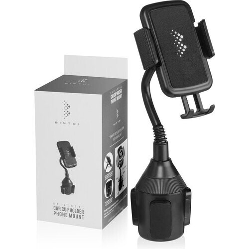 Tweedekans Bintoi® T200 – Telefoonhouders Auto Accessoires – Telefoonhouder GSM Houder Auto – Bekerhouder Auto – Telefoon GSM Houder Met Stevige Grip – iPhone/Samsung/Huawei/Oneplus – Cadeau Tweedehands