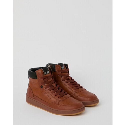 Tweedekans Björn Borg Slam High Sneakers | Cognac | Heren | Maat 44 | Duurzaam Polyurethaan Tweedehands