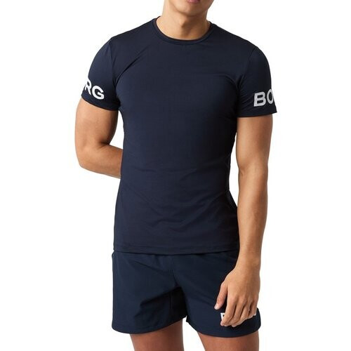 Tweedekans Björn Borg T-shirt - Night Sky - Maat S Tweedehands