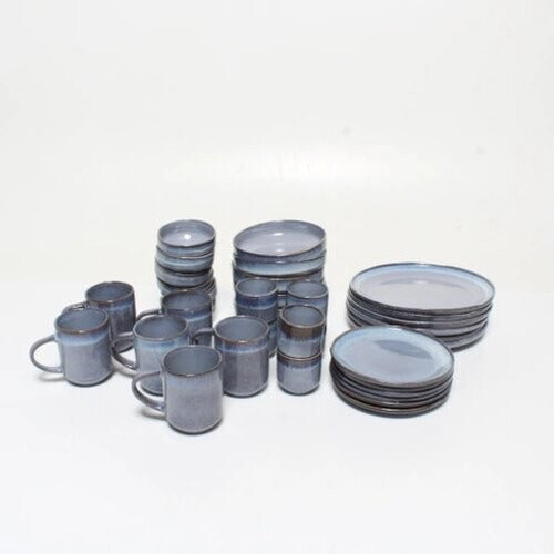 Tweedekans Bjorn Serviesset 36-delig – Complete set - Lichtblauw Tweedehands