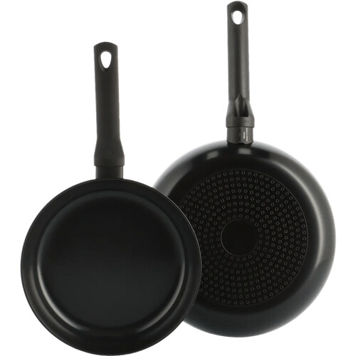 Tweedekans BK Enjoy Koekenpannenset 24 + 28 cm zwart Tweedehands