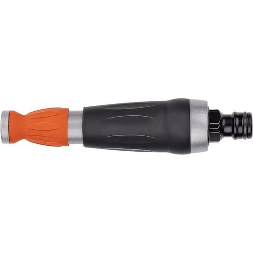 Tweedekans BLACK+DECKER Aanpasbare Sproeikop - Spuitpistool voor Tuinslang - Aanpasbare Waterstroom - 12 x 3,5 x 3,5 CM - Oranje/Zwart Tweedehands