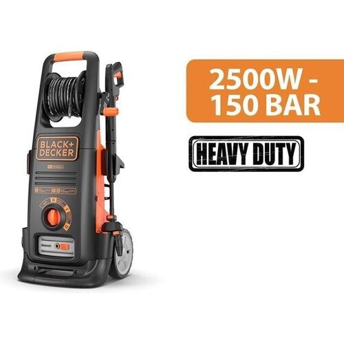 Tweedekans BLACK+DECKER Hogedrukreiniger BXPW2500DTS - 150 bar - 2500 watt - Max Debiet 810 l/u Tweedehands