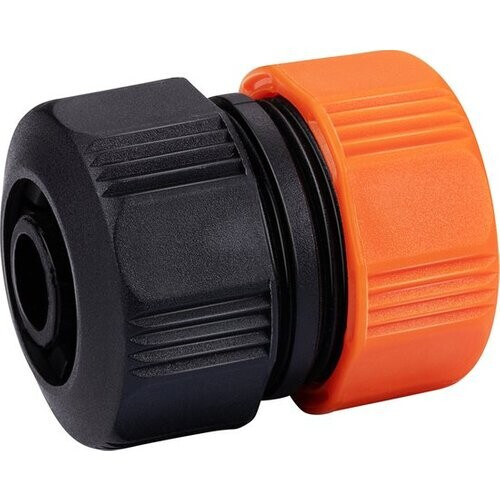 Tweedekans BLACK+DECKER Slangverbinder 3/4'' - 19 ⌀ CM - Tuinslangkoppelig - Zwart/Oranje Tweedehands