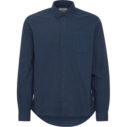 Tweedekans Blend Overhemd Oxford Dress Blues - Maat M - Stijlvol Casual Herenoverhemd Tweedehands