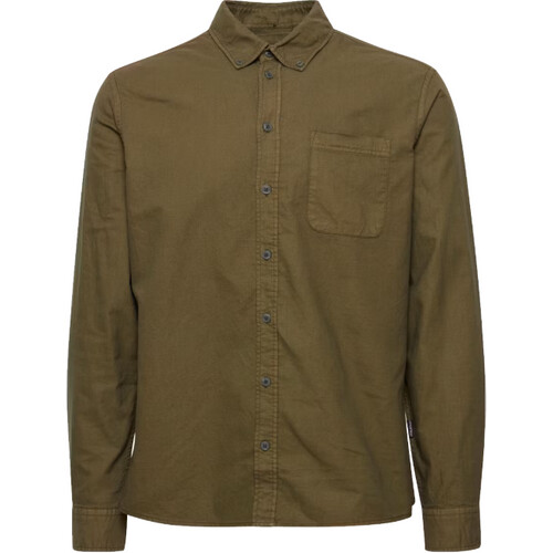 Tweedekans Blend Overhemd Oxford Forest Night – Heren – Normale Pasvorm Tweedehands