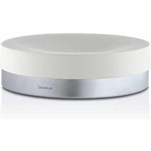 Tweedekans Blomus ARA Opbergschaal – Roestvrij Staal & Polystone – Ø12 x 3,5 cm – Crème Tweedehands