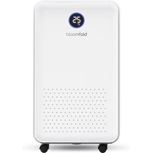 Tweedekans Bloomfold Luchtontvochtiger - 16L per Dag - Incl. Was-droog Functie - Geschikt voor Woonkamer, Slaapkamer, Kelder & Badkamer - Dehumidifier - Wit Tweedehands