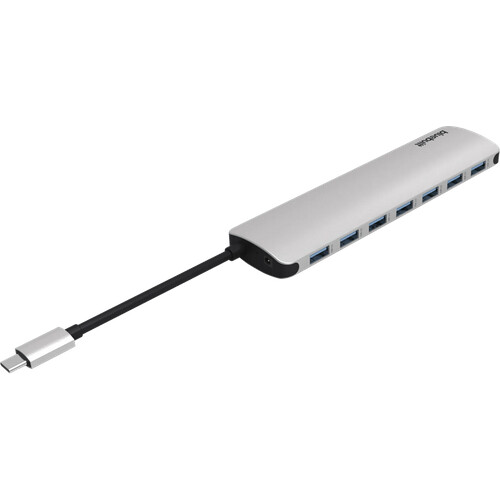 Tweedekans BlueBuilt 7-Poorts USB-C / USB-A 3.0 Hub Tweedehands