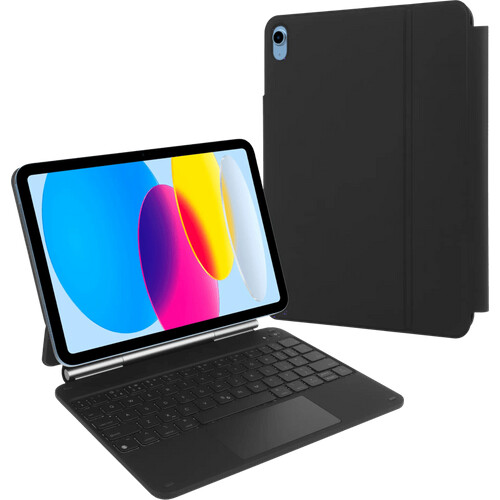 Tweedekans BlueBuilt Apple iPad (2025/2022) 11 inch Toetsenbord Hoes QWERTY Zwart Tweedehands