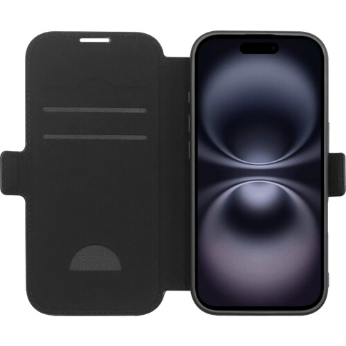 Tweedekans BlueBuilt Apple iPhone 17 Book Case Leer Zwart Tweedehands