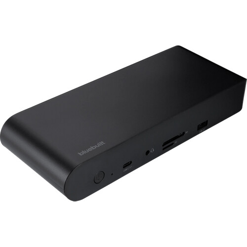 Tweedekans BlueBuilt DisplayLink Docking Station Pro met USB-C Zwart Tweedehands