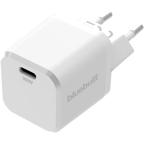 Tweedekans BlueBuilt Power Delivery Oplader met Usb C Poort 30W Wit Tweedehands
