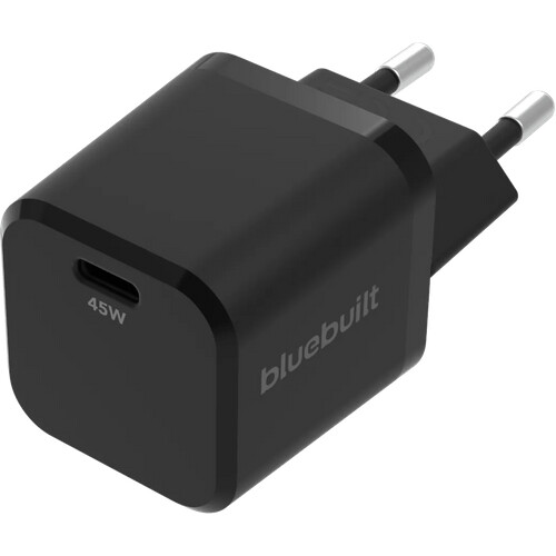 Tweedekans BlueBuilt Power Delivery Oplader met Usb C Poort 45W Zwart Tweedehands