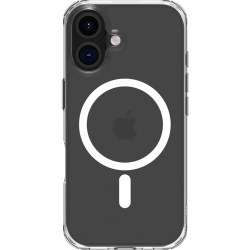 Tweedekans BlueBuilt Protective Back Cover met MagSafe iPhone 16 Transparant