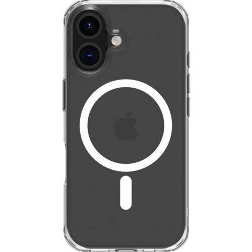 Tweedekans BlueBuilt Protective Back Cover met MagSafe iPhone 16 Transparant Tweedehands