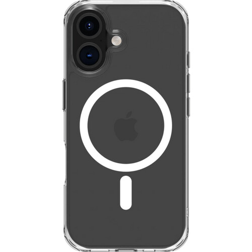 Tweedekans BlueBuilt Protective Back Cover met MagSafe iPhone 16 Transparant Tweedehands