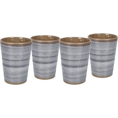 Tweedekans Bo-Camp - Beker - Halo - Grijs - 4 Stuks Tweedehands