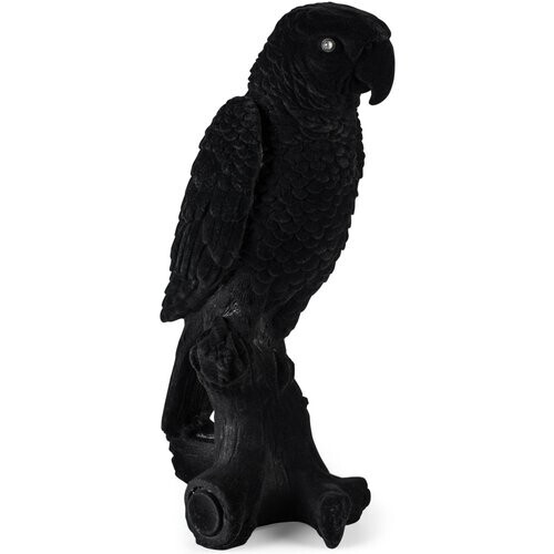 Tweedekans Bold Monkey Papagaailamp - LED - Fluweel & PVC - 17 x 19 x 33cm - Zwart Tweedehands