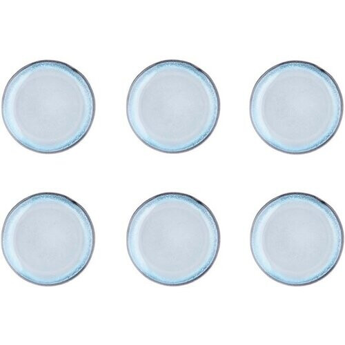 Tweedekans Bord GENESIS Ø20,5 cm – 5 stuks – Sea Tweedehands