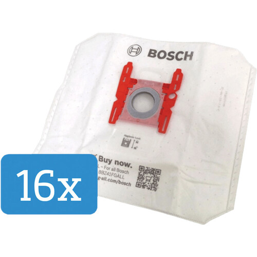 Tweedekans Bosch BBZ16GALL stofzuigerzak (16 stuks) Tweedehands