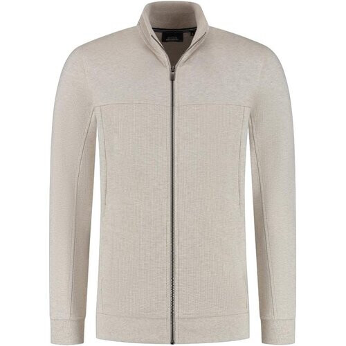 Tweedekans Boston Brothers Full Zip Sweat Vest - Sand - Maat L Tweedehands