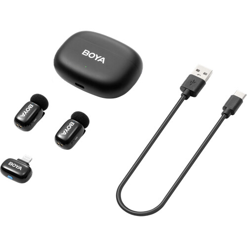 Tweedekans Boya Mini 2 Zwart voor Lightning Tweedehands