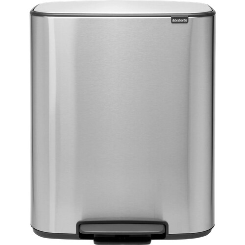 Tweedekans Brabantia Bo Pedal Bin 2 x 30 Liter Rvs Fingerprint Proof Tweedehands