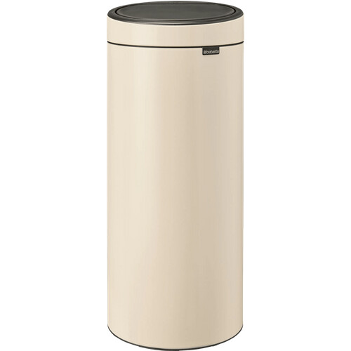 Tweedekans Brabantia Touch Bin 30 Liter Soft Beige Tweedehands