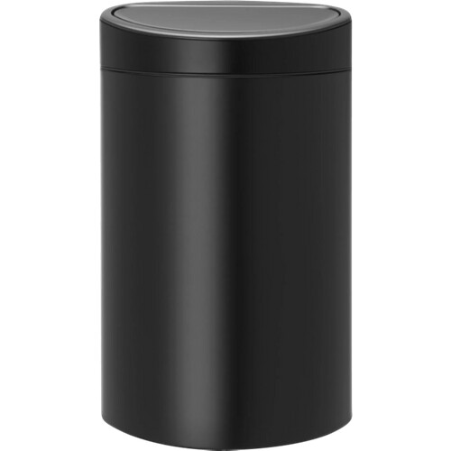 Tweedekans Brabantia Touch Bin 40 Liter Matt Black Tweedehands